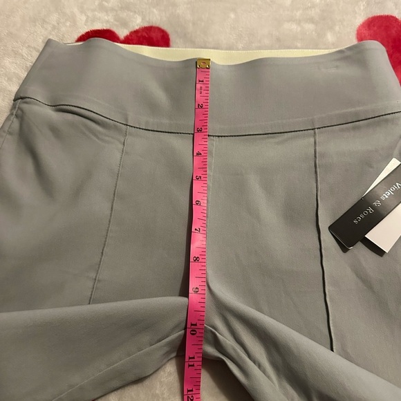 *NWT Violets & Roses Melisa High Rise Straight Pull On Pant - Picture 10 of 14